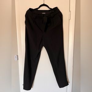 Express Dress Pants with Belt Tie
